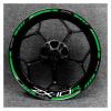 Motorbike Wheel Stickers Motorcycle Rim Wheel Stickers for K&awasaki for ZX10R 10R for Zx-10r 17 Inch Sticker Wheel Rim Decal Rim Decals(15) view 2
