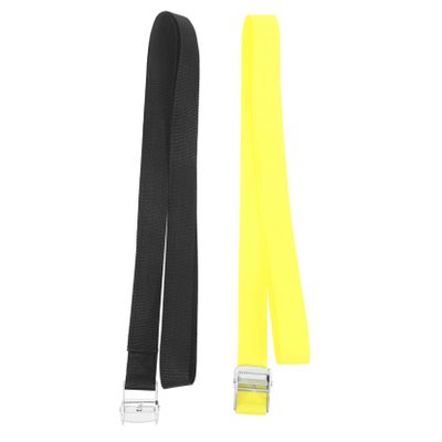 Toddmomy 2pcs Adjustable Heavy Duty Cargo Straps Tie Down Cord for Boats Motorcycles and Luggage Polyester Binding for Secure Transport