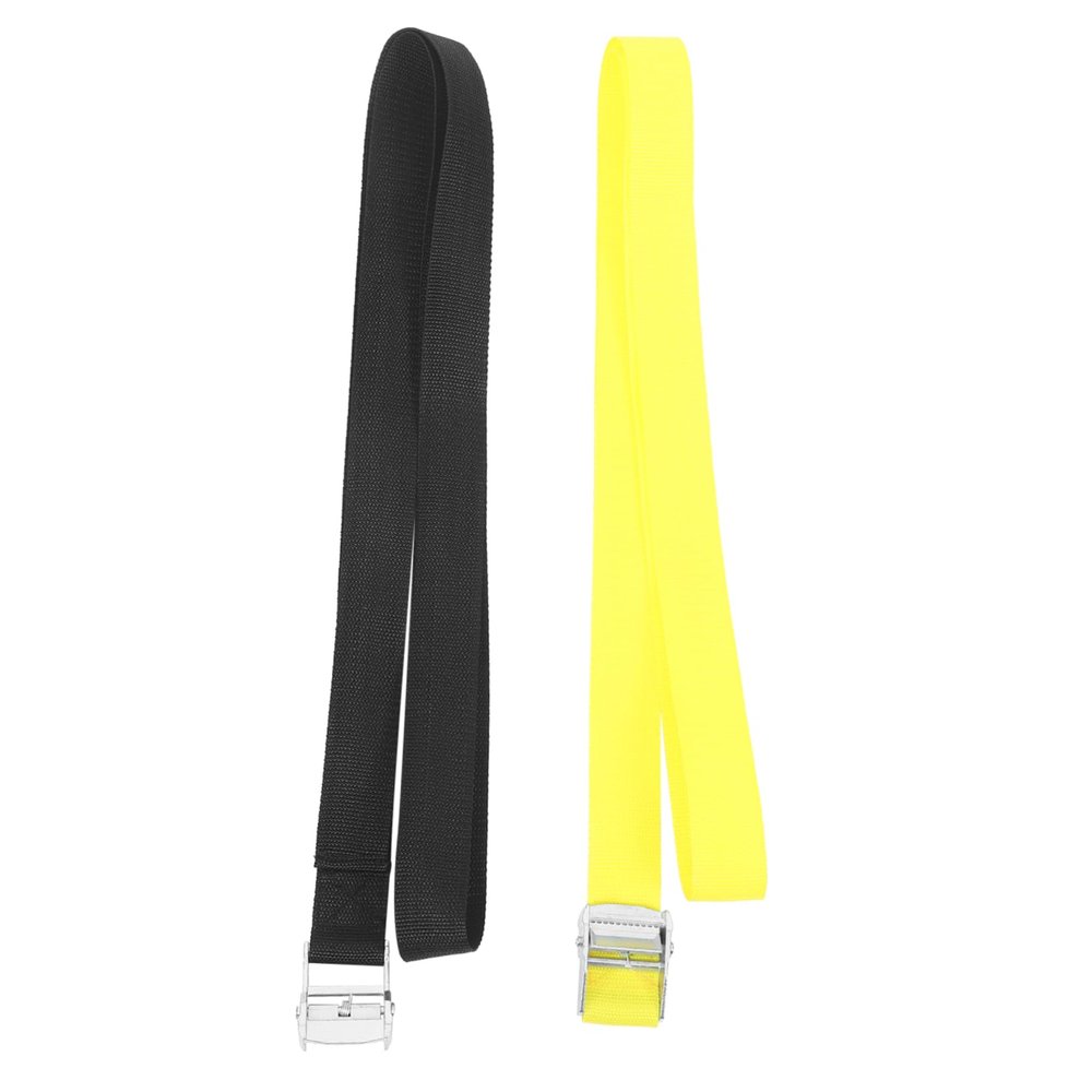 Toddmomy 2pcs Adjustable Heavy Duty Cargo Straps Tie Down Cord for Boats Motorcycles and Luggage Polyester Binding for Secure Transport