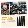 BUGUUYO 8pcs Spark Plug Wire Heat Shield Tube Reflective Insulation Heat for Auto Parts view 3