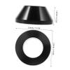 ULTECHNOVO Manual Tire Changer Centering Cone Aluminum Wheel Cone for Efficient Tire Removal and Installation for Trucks and Trailers view 2