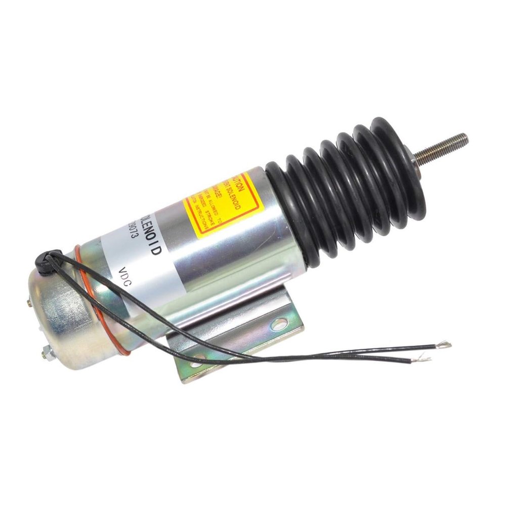 12V Throttle Solenoid 29073 29073GT compatible for Genie Lift GS2668 GS3268 GS3384 GS3390 GS4390 GS5390 S-40 S-45 S-60 S-65 S-80 S-85 Z-45/22 Z-45/25 Z-45/25J Z-60/34