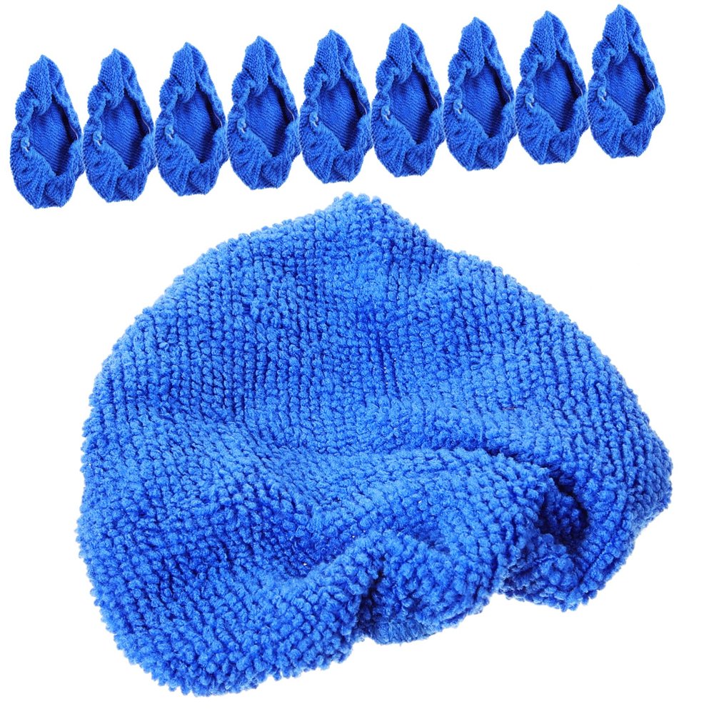 PAMINGONO 10pcs Car Window Cleaning Cloth Cover Windshield Cleaning Tool Washable Reusable Car Accessories