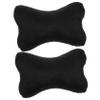 FUNOMOCYA 2pcs Ergonomic Car Neck Pillows Comfortable Headrest Pads for Neck Support Breathable Design for Driving Compatible All Car Models Stylish view 1