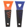 MUCKLILY 2pcs Mini Plastic Snow Shovel and Ice Scraper for Lightweight Frost Removal Tool for Windshield Roof and Windows Weather Use Random view 1