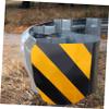 ROMISBABA Driveway Markers Decals for Trucks Emergency Road Safety Triangles Dot Approved Reflective Sticker view 2