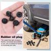 12 Pack Rubber Jack Oil Plug, Hydraulic Jack Oil Plug Flat-Head Rubber Hydraulic Filler Bung for Oil Reservoir Hole Black Jack Plugs Rubber for Oil Reservoir Filler Hole Jack Accessories view 3