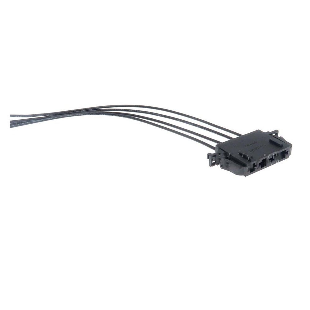 ROBAUN 1 Set 4 Pin 1J0972754 Car Blower Resistor Plug Large Current Connector for A4 A6 Q5 1J0 972 754(Female 20cm Wires)