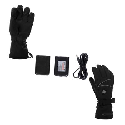 NAMOARLY 1pair Adjustable Electric Heated Gloves for Winter Rechargeable Heating Gloves for Skiing Cycling and Outdoor Activities Versatile Winter Warmth and Comfort