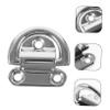 MUCKLILY Stainless Steel d Ring Tie Down Anchor for Trailers Boats and Yachts Easy Install Heavy Duty Surface Mount d Hook for Secure Tie Downs view 2