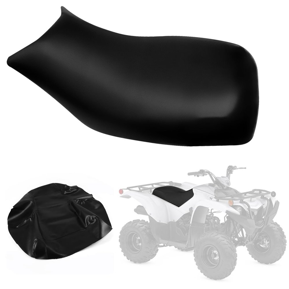 Kistrba ATV Seat Cover Replacement for 2002-2008 Yamaha Grizzly 600, Black