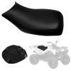 Kistrba ATV Seat Cover Replacement for 2002-2008 Yamaha Grizzly 600, Black view 1