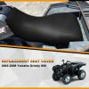 Kistrba ATV Seat Cover Replacement for 2002-2008 Yamaha Grizzly 600, Black view 2