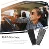 ULTECHNOVO 2pcs Rhinestone Car Visor Clip for Eyeglasses Sunglasses Holder Stylish Multi-Functional Visor Accessories for Organizing Glasses Vehicles view 3