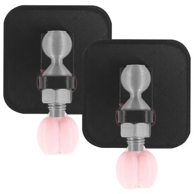 ZJRDYYK Funny Trailer Hitch Cover, Tiny Trailer Hitch Cover, Novelty Trailer Hitch Covers, Trailer Hook Cover (2PCS)