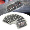 lvifloae 10Pcs Tire Patches Tire Sidewall Repair Kit Tire Patch Kit Heavy Duty Car Rubber Tire Tyre Puncture Repair Patch Flat Tire Repair Kit Tubeless Patches 80 * 120mm view 3