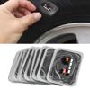 lvifloae 10Pcs Tire Patches Tire Sidewall Repair Kit Tire Patch Kit Heavy Duty Car Rubber Tire Tyre Puncture Repair Patch Flat Tire Repair Kit Tubeless Patches 80 * 120mm view 4