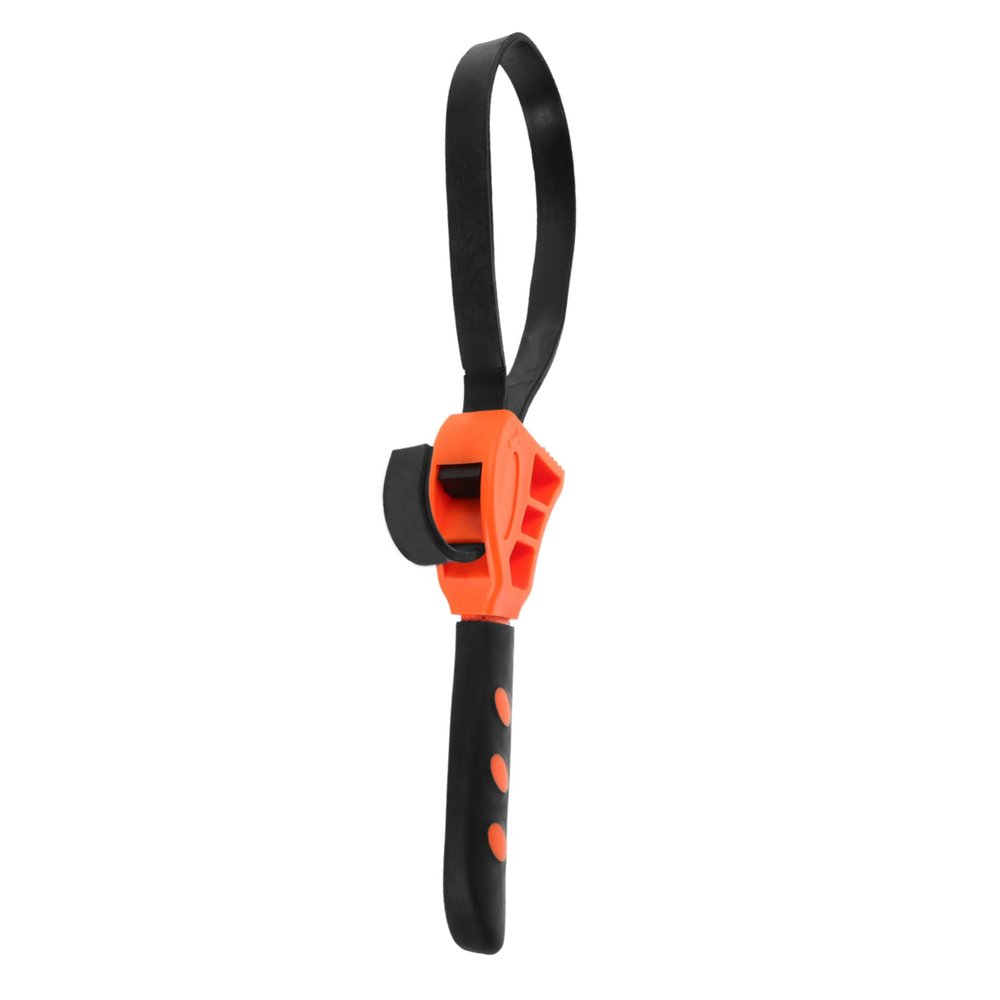 Anneome Oil Filter Wrench Wrench Bottle Opener Rubber Strap Multi-Functional Tool Easy to Use