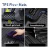 LHD RHD Auto Car Floor Mats All-Weather TPE Foot Mats Tray Mat Interior Accessories Compatible with POER Ute P Series 2019-2022(19-22 B LHD) view 3