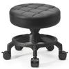LWADALN Low Height Rolling Stool Modern Roller Seat Short Stool with Universal Caster, Round Roller Chair,Low Chair for Home Office Garage Shop (Model 1) view 1