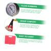 COOLHIYA Car Manual Vacuum Pump Brake Bleeder Kit Vacuum Pump Tool Brake Bleeding view 2