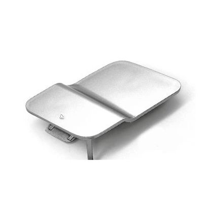 Front Bumper Tow Hook Cover Cap Trailer Hauling Eye Lid for Benz GLK W204 X204 GLK220 GLK250 GLK300 GLK350 2008-2012 Replacement Parts(Silver)