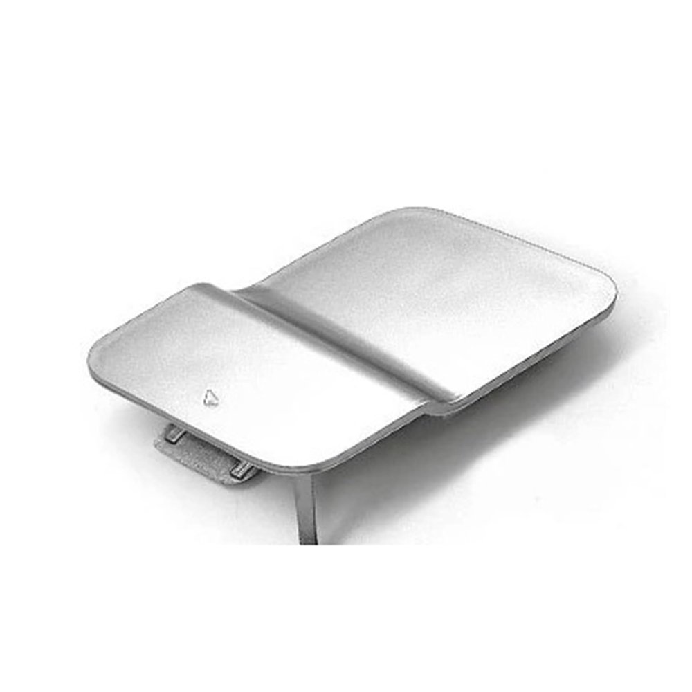 Front Bumper Tow Hook Cover Cap Trailer Hauling Eye Lid for Benz GLK W204 X204 GLK220 GLK250 GLK300 GLK350 2008-2012 Replacement Parts(Silver)