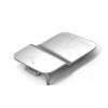 Front Bumper Tow Hook Cover Cap Trailer Hauling Eye Lid for Benz GLK W204 X204 GLK220 GLK250 GLK300 GLK350 2008-2012 Replacement Parts(Silver) view 1