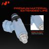 A-Premium 12 Holes Set of 4 Fuel Injectors Compatible with Subaru & Saab view 3