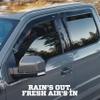 Husky Liners Low Profile Ventvisor Rain Guards | Fits 2020-2026 Lincoln Aviator | Front & Rear, 6-pc Smoke - 2856009 view 2