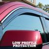 Husky Liners Low Profile Ventvisor Rain Guards | Fits 2020-2026 Lincoln Aviator | Front & Rear, 6-pc Smoke - 2856009 view 3