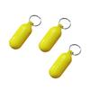 COSMEVIVI 3pcs Floating Keychains for Boating Plastic Floaters Key Holders for Water Sports view 1