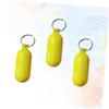 COSMEVIVI 3pcs Floating Keychains for Boating Plastic Floaters Key Holders for Water Sports view 2