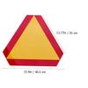 Slow Moving Vehicle Reflective Board Triangle Rear Sign Aluminum view 2
