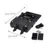 Motorcycle Phone Navigation Bracket with Dual USB Ports view 2