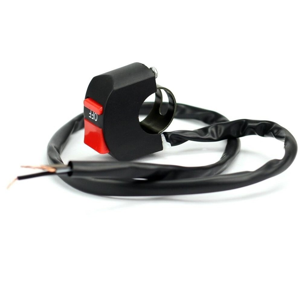 Kill ON/Off Button Switch Scooter Handle Bar Engine Switch for Honda & Chinese ATV Dirt Pit Bike Scooter Repairing