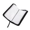 WHAMVOX 2pcs Pu Leather Cd Pouch Case Holder for DVDs Storage Disc Storage Bag Organizer Random view 1