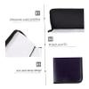 WHAMVOX 2pcs Pu Leather Cd Pouch Case Holder for DVDs Storage Disc Storage Bag Organizer Random view 2