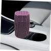 Mobestech Bling Car Trash Can Cup Holder Garbage Can for Car Portable Vehicle Trash Container view 4