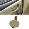 fitfoyo Inner Door Handle Plug Cover Cap for 2014-2018 Toyota Corolla Car Replacement Door Handle Plug Screw Hole Cover (Beige) view 1