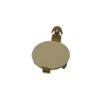 fitfoyo Inner Door Handle Plug Cover Cap for 2014-2018 Toyota Corolla Car Replacement Door Handle Plug Screw Hole Cover (Beige) view 4