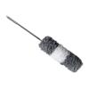 minkissy Extendable Hand Duster Microfiber for Easy Dusting Cleaning Tool for Home Office and Car Comfortable Grip Dust Sweeper Grey and White view 1