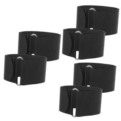 BESPORTBLE 6pcs Foot Straps for Bike Pedals Exercise Bike Pedal Straps Non-Slip Adjustable Fit for Cycling