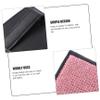 COSMEVIVI Car Tissue Holder Rhinestone Pu Sun Visor Tissue Box for Napkins Easy Install for Car Accessories Design view 4