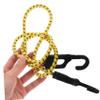 KOMBIUDA 2pcs Adjustable Motorcycle Luggage Strap Elastic Cargo Cord with Hooks for Bicycles and Motorcycles Durable and Practical Tie Downs for Secure Transport view 3