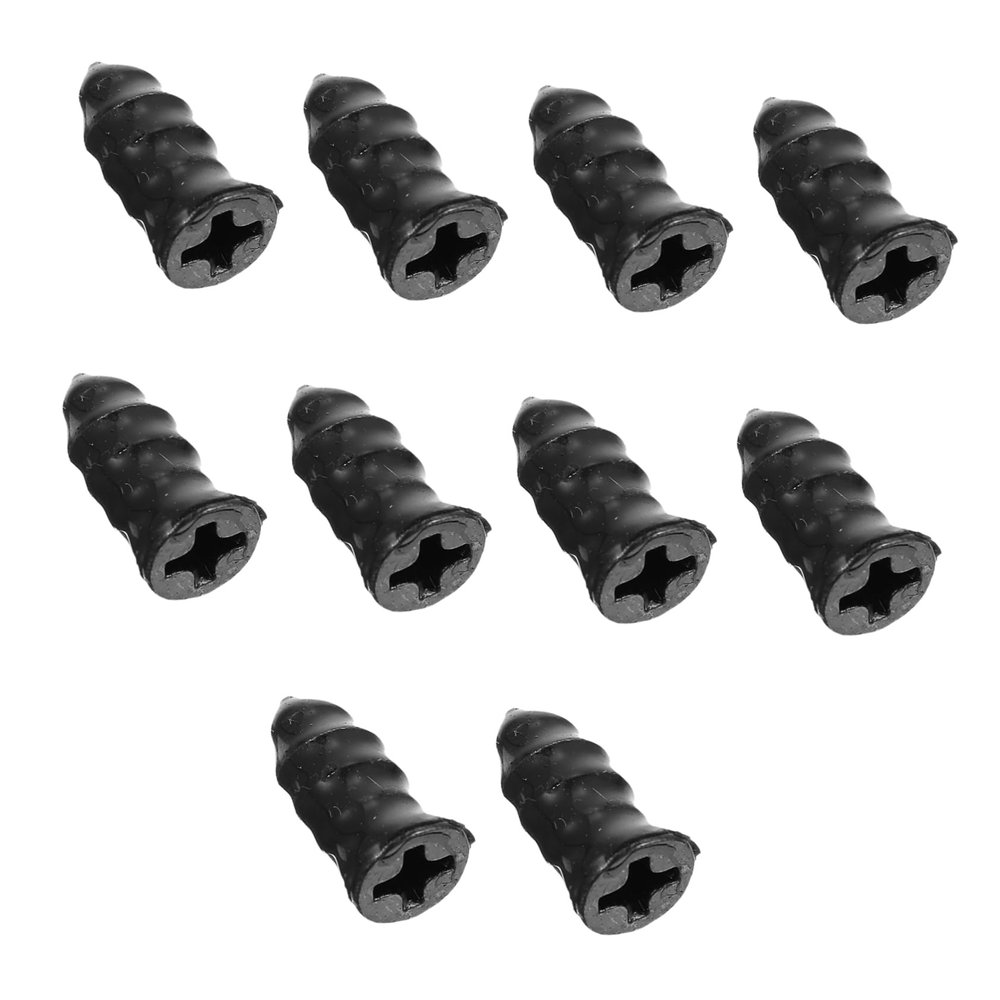 TOPPERFUN 50pcs Tire Repair Kit Heavy Duty Skid Nails for Motorcycles Easy to Install Rubber Plugs for Without Removing Tires