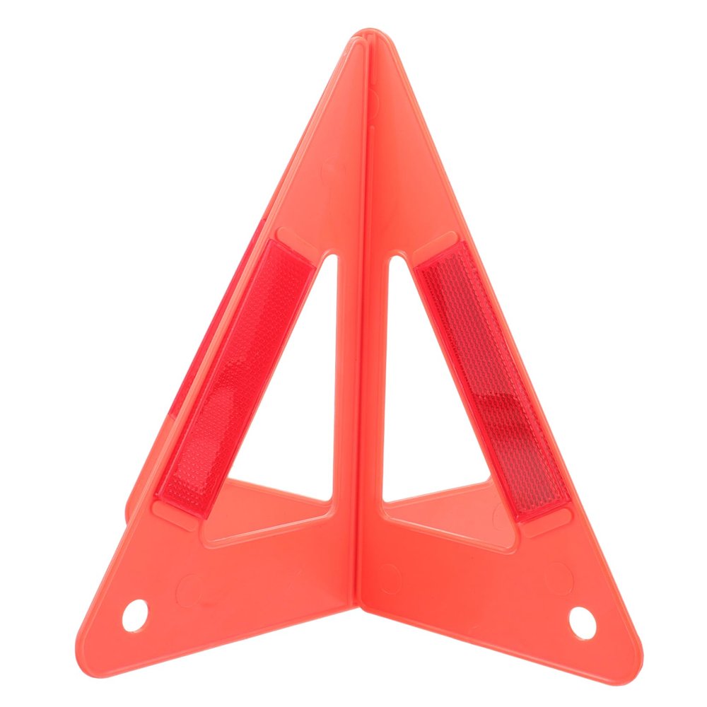 FELTECHELECTR Road Reflectors Car Road Warn Sign Kit Reflective Triangle for Car Safety