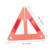 FELTECHELECTR Road Reflectors Car Road Warn Sign Kit Reflective Triangle for Car Safety view 2