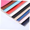 JEWEDECO 10pcs Smooth Elastic Pu Leather Fabric Car Upholstery Sofa Cushion Wall Decor Material view 3