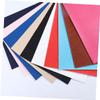 JEWEDECO 10pcs Smooth Elastic Pu Leather Fabric Car Upholstery Sofa Cushion Wall Decor Material view 4